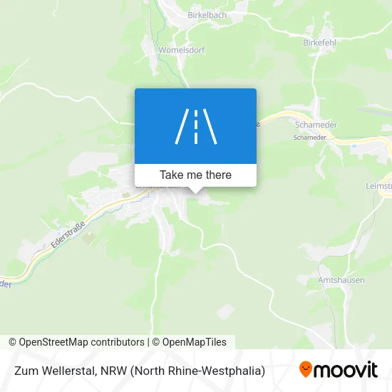 Карта Zum Wellerstal