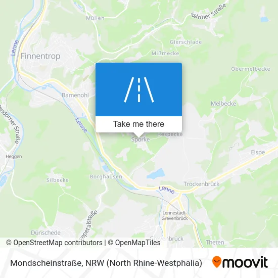 Mondscheinstraße map