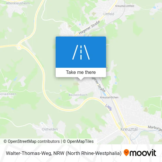 Карта Walter-Thomas-Weg