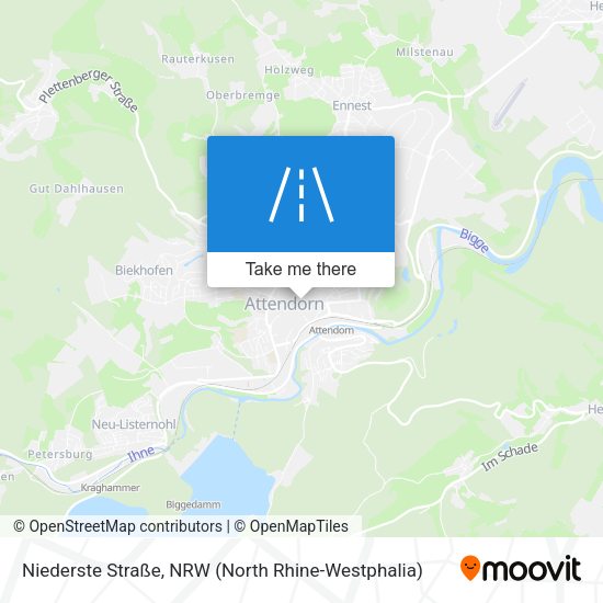 Niederste Straße map