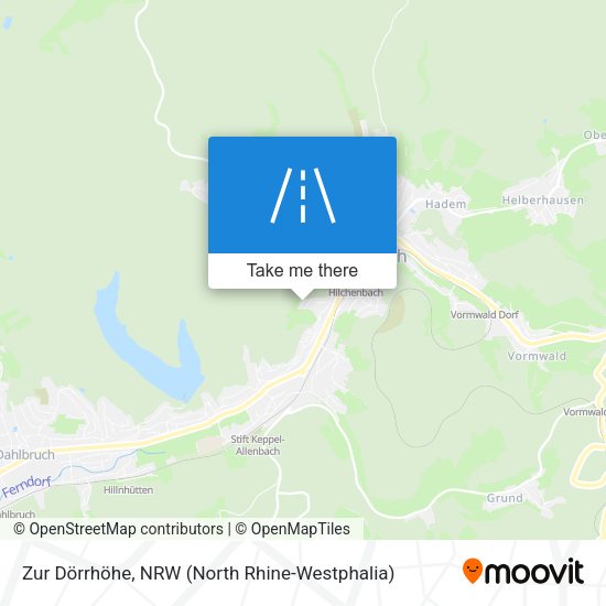 Zur Dörrhöhe map