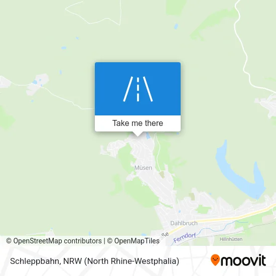 Карта Schleppbahn