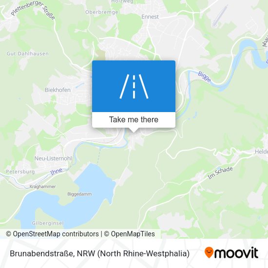 Brunabendstraße map
