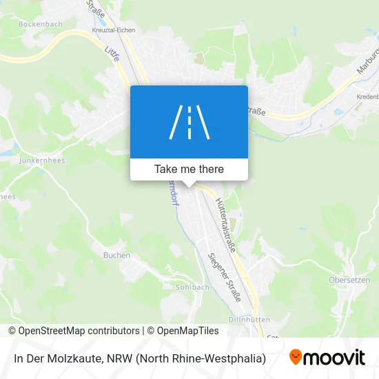 In Der Molzkaute map