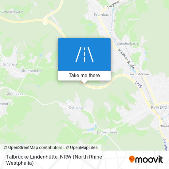 Talbrücke Lindenhütte map