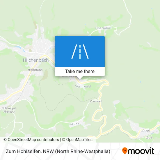 Карта Zum Hohlseifen