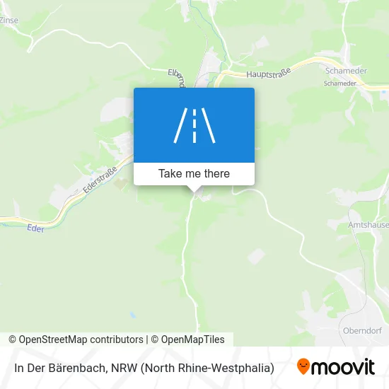 In Der Bärenbach map