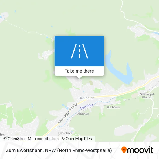 Карта Zum Ewertshahn