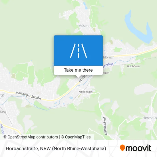 Horbachstraße map