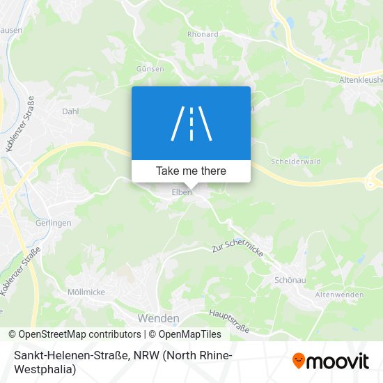 Sankt-Helenen-Straße map