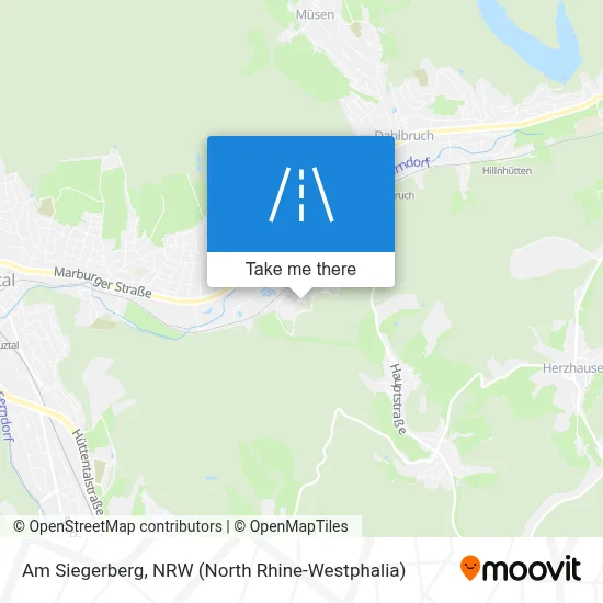 Am Siegerberg map
