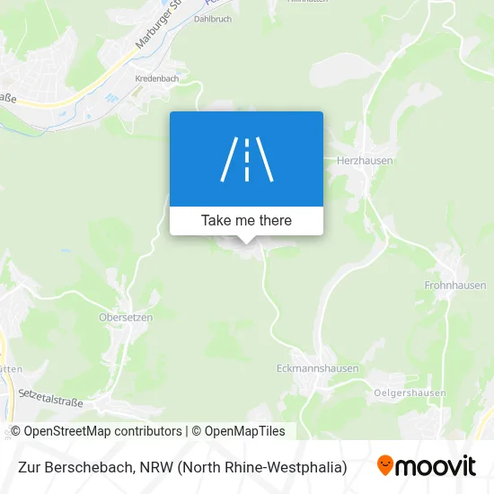 Zur Berschebach map
