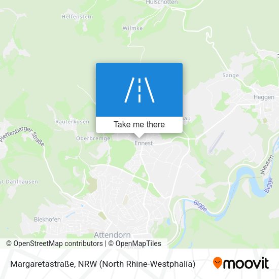 Margaretastraße map