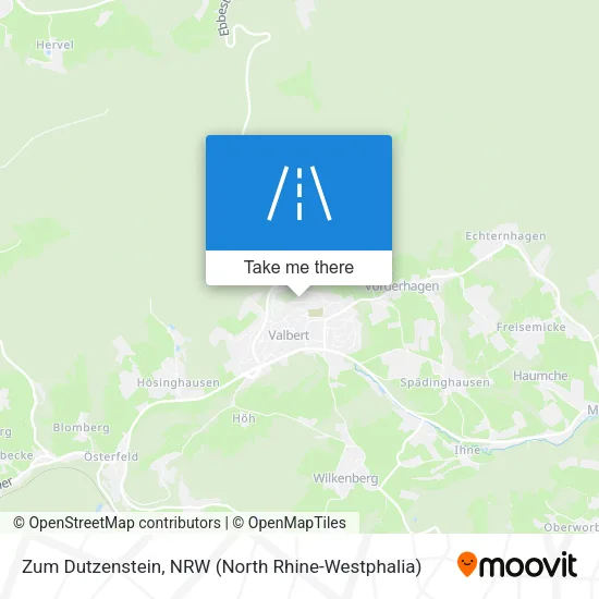 Карта Zum Dutzenstein
