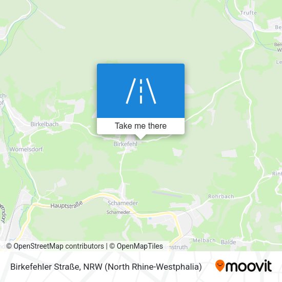Birkefehler Straße map