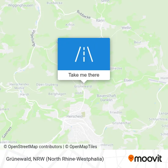 Grünewald map