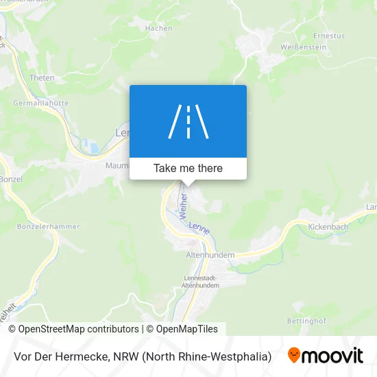 Карта Vor Der Hermecke