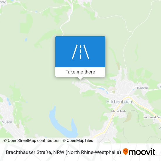 Brachthäuser Straße map