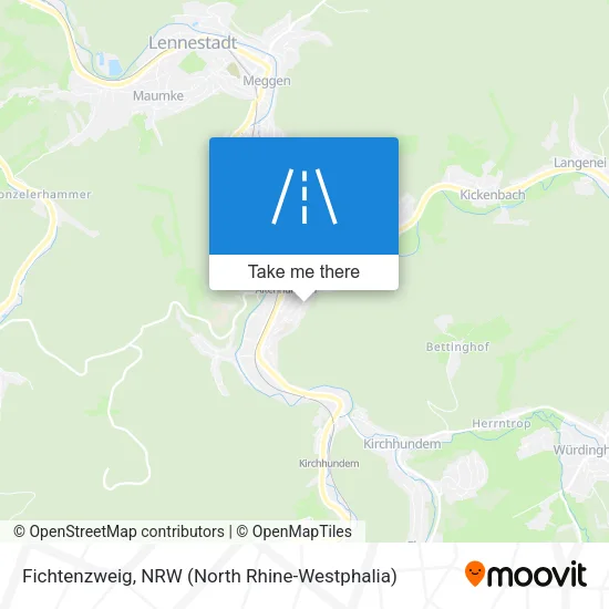 Карта Fichtenzweig