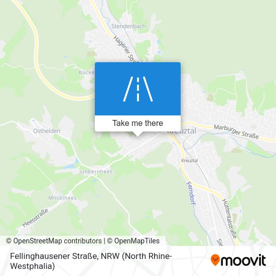 Fellinghausener Straße map