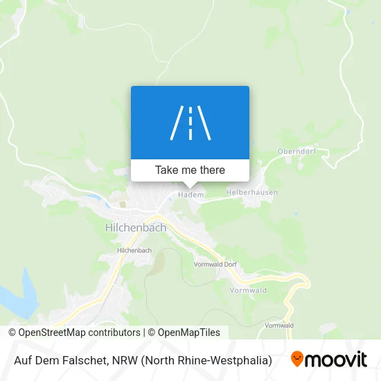 Карта Auf Dem Falschet