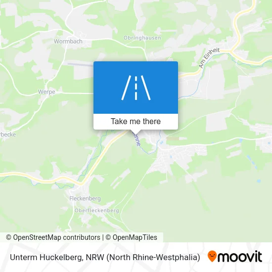 Карта Unterm Huckelberg