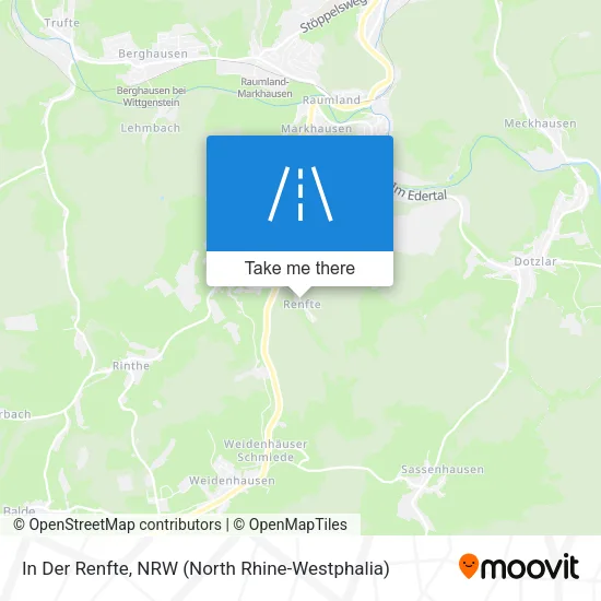 In Der Renfte map