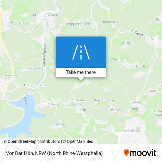 Vor Der Höh map