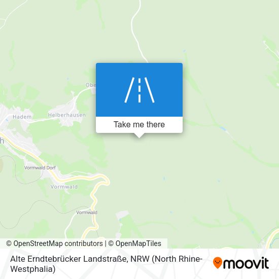 Alte Erndtebrücker Landstraße map