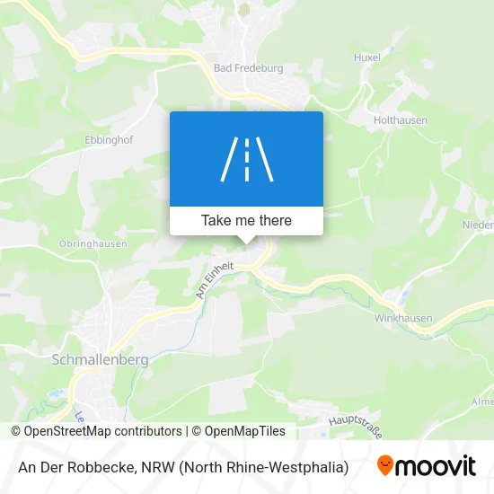 Карта An Der Robbecke