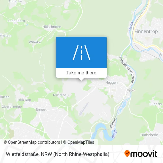 Карта Wietfeldstraße