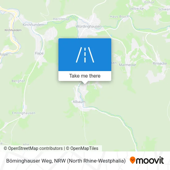 Карта Böminghauser Weg