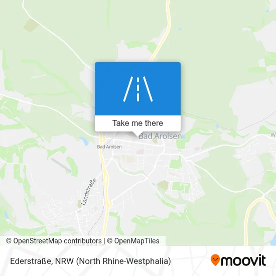 Ederstraße map