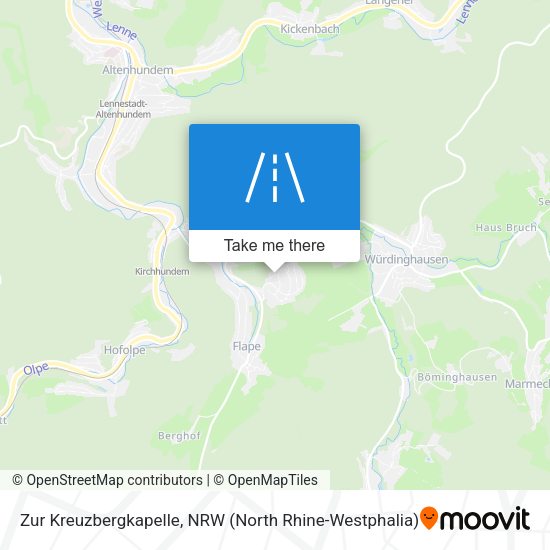 Zur Kreuzbergkapelle map