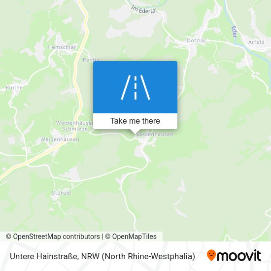 Untere Hainstraße map