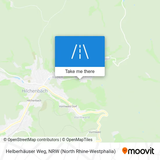 Helberhäuser Weg map