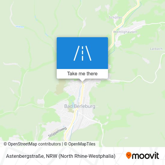 Astenbergstraße map