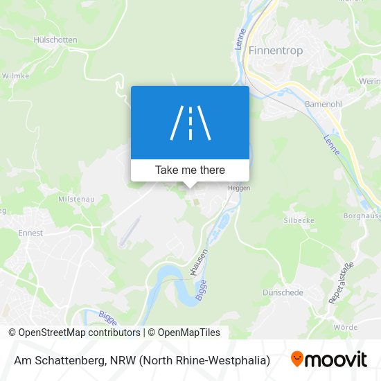 Am Schattenberg map