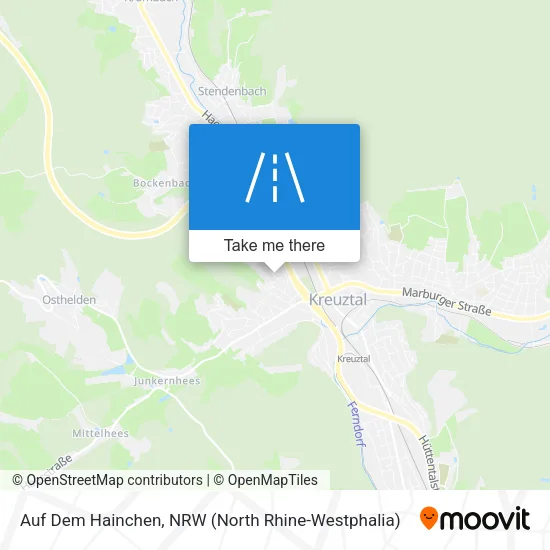 Карта Auf Dem Hainchen