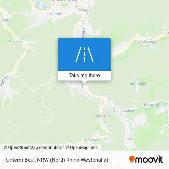 Карта Unterm Beul