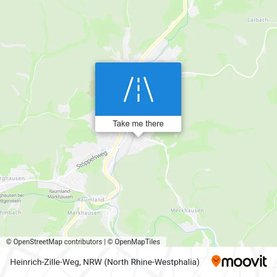 Карта Heinrich-Zille-Weg
