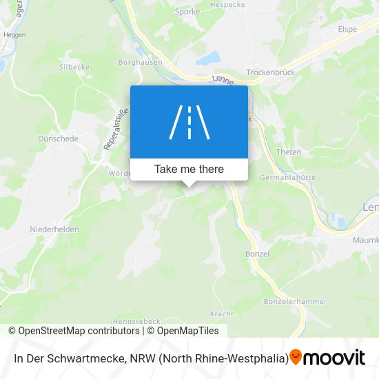 In Der Schwartmecke map