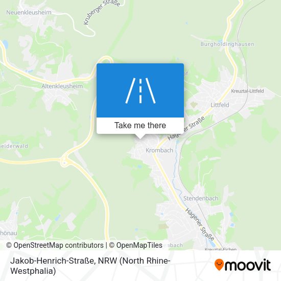 Jakob-Henrich-Straße map