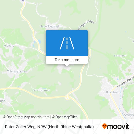 Pater-Zöller-Weg map