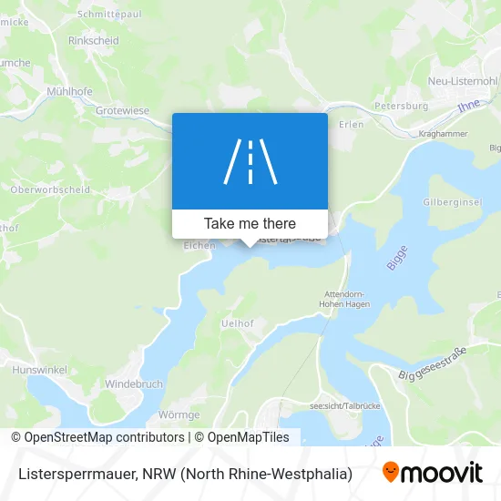 Listersperrmauer map