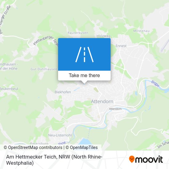 Am Hettmecker Teich map
