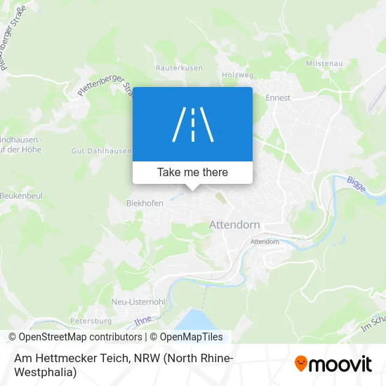 Карта Am Hettmecker Teich