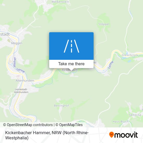 Kickenbacher Hammer map