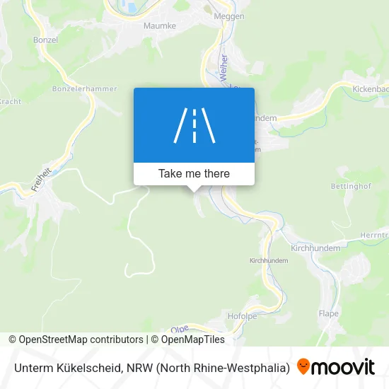 Карта Unterm Kükelscheid