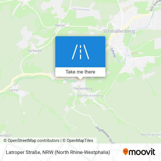Latroper Straße map